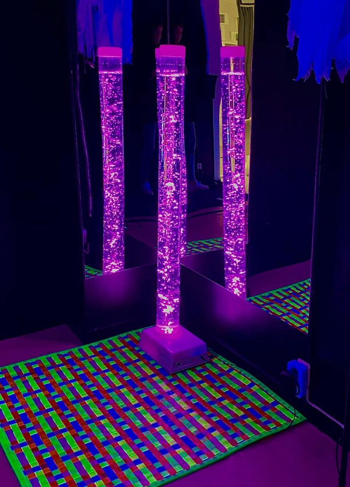 UV-matta flätad