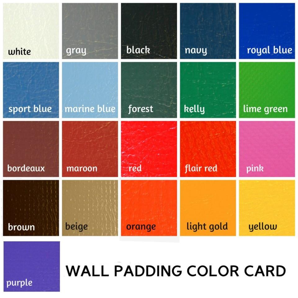 Wood Backed Wall Pads - 2' x 6'