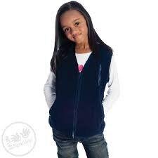Weighted, Fleece Zippered Vest Options