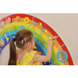 Rainbow veggpanel