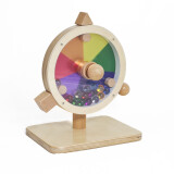 Rainbow Wooden Tumbler Wheel