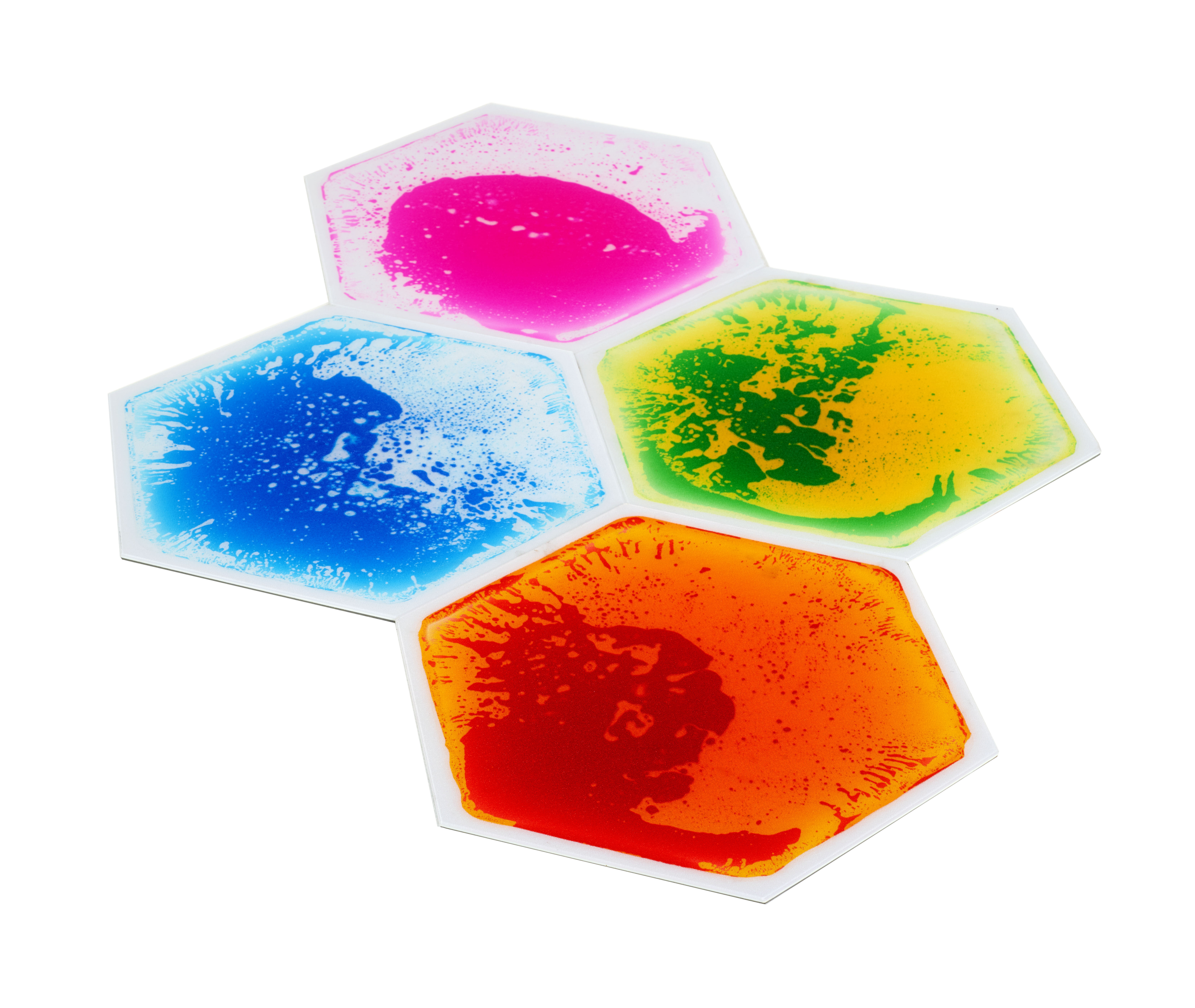 Hexagon Squidgy Tile - Set of 4