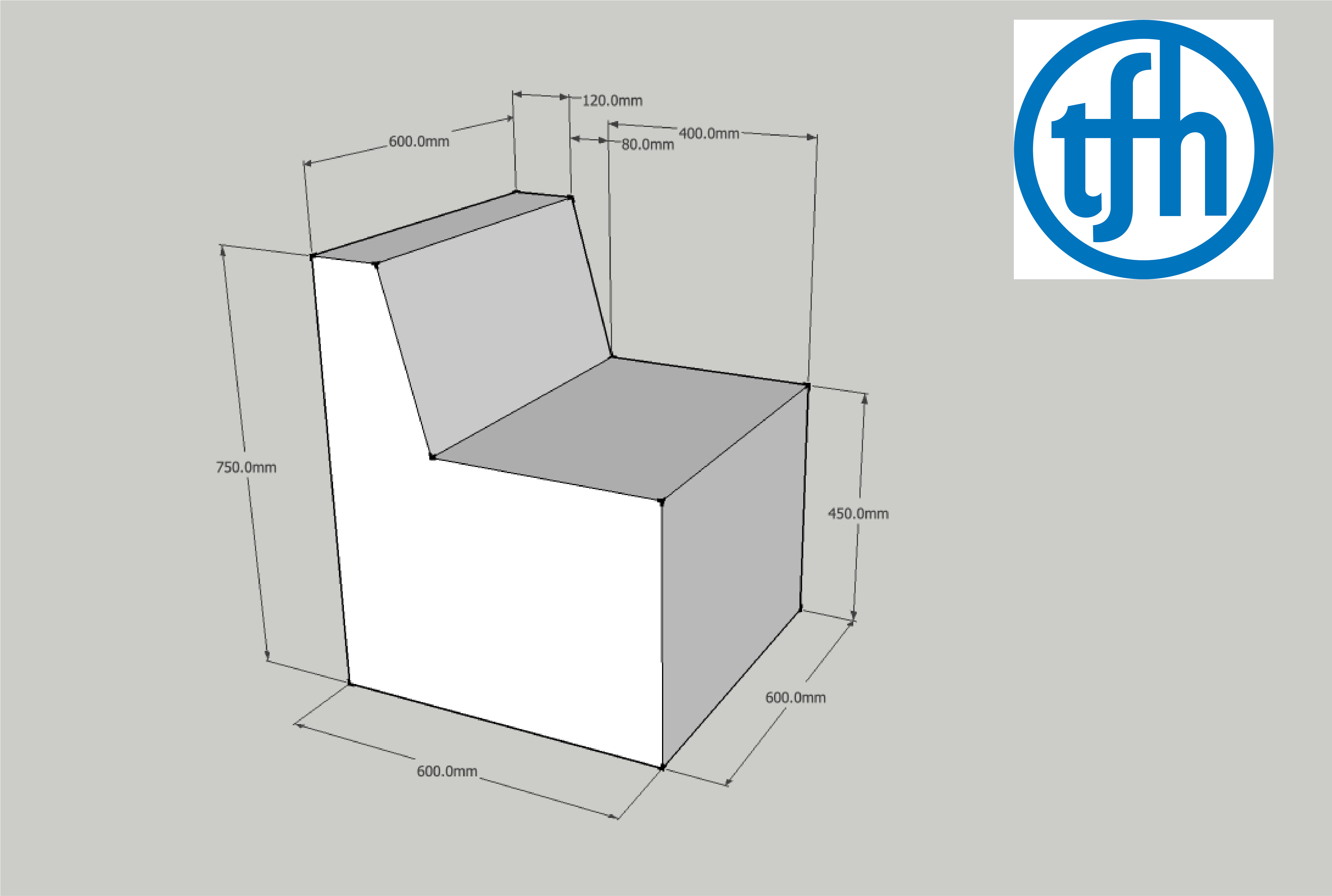 Softplay Bench Seat (per cm)