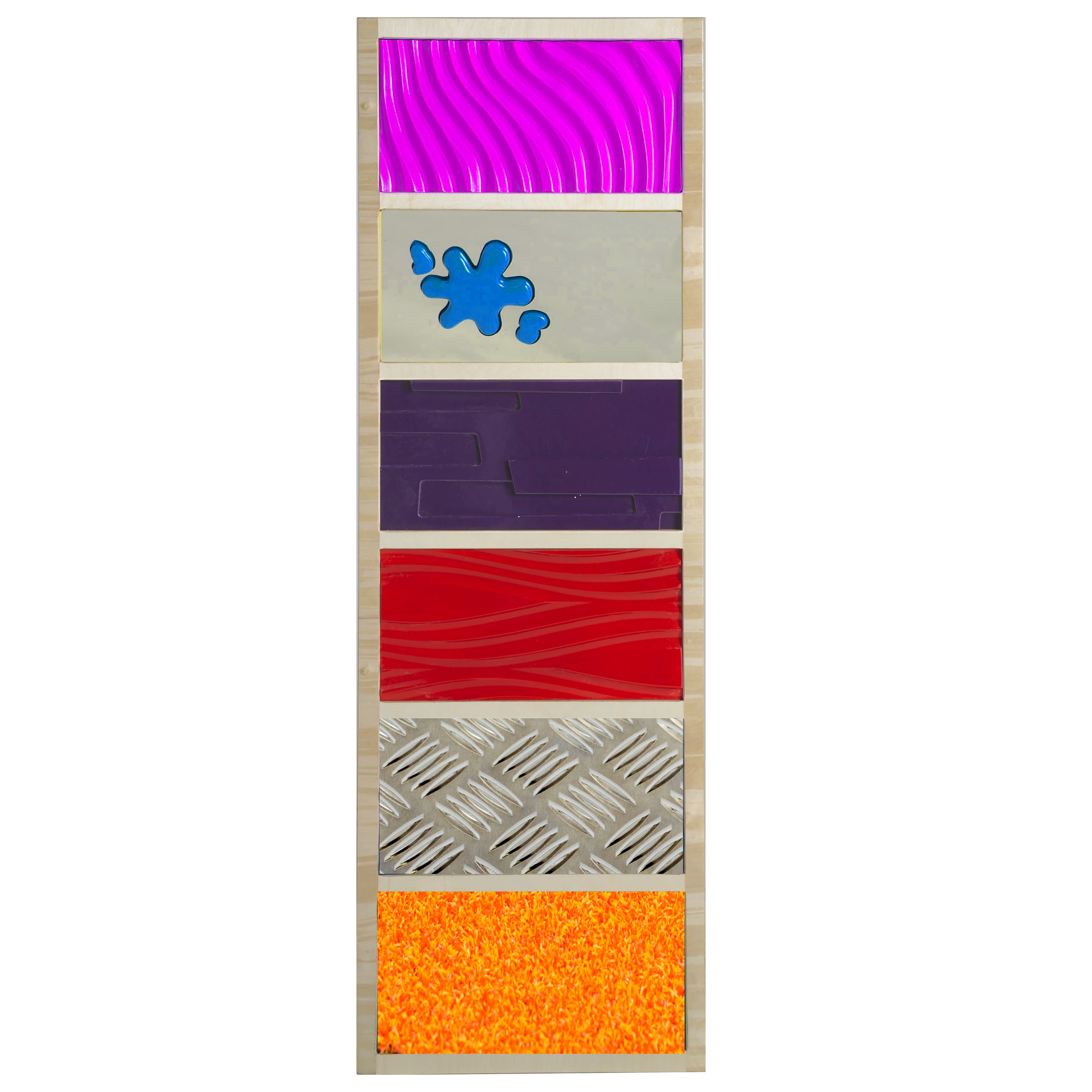 Tactile Column Blue