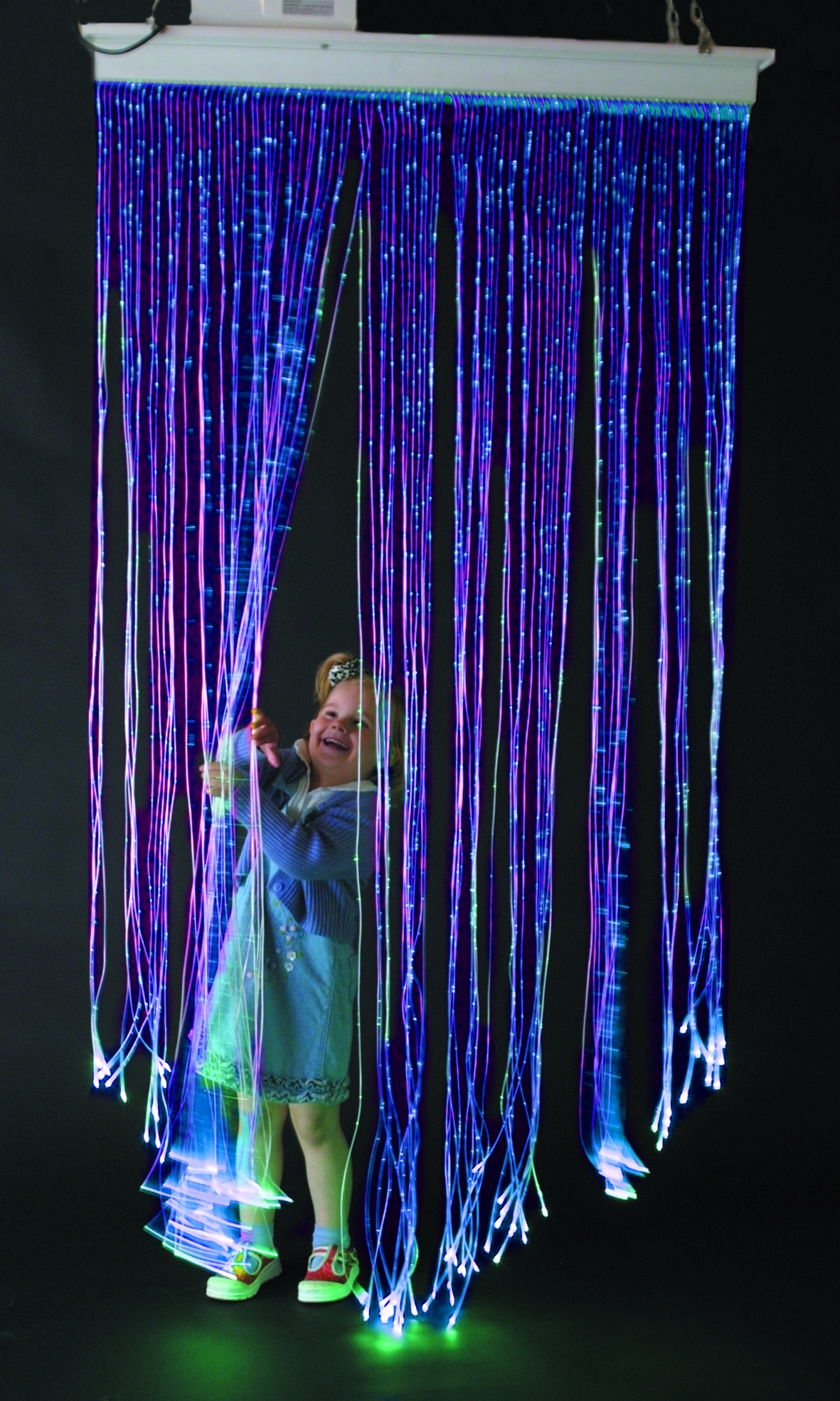 UV Fibre Optic  Curtain