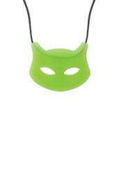 Chew Necklace - Cat Face Soft Chew