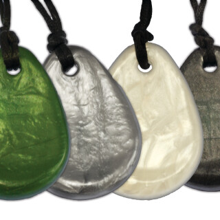 Adult Chew Necklace, Raindrop Pendant