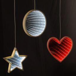 inFUNities Star - Double Sided LED Illusion Shape