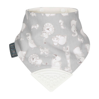 Animal Print Baby Neckerchew Bib