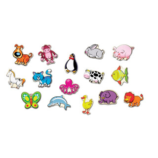 Wooden Animal Magnets - LIMITED SUPPLY