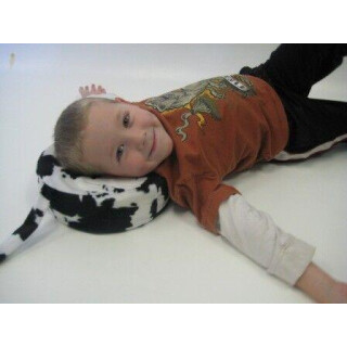 Senseez Furry Cow Print Vibration Seat