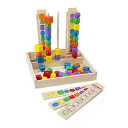 Bead Stacker - Sequencing Toy