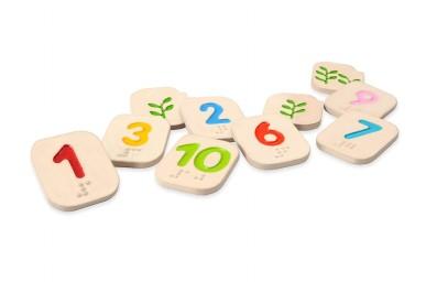 Braille Number Set 1-10