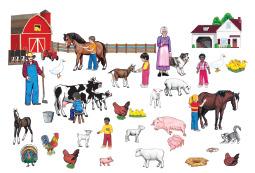 Farm Friends Playboard Set