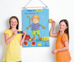 Monkey Weather Chart - Story Telling Sensory Toy Monkey Weather Chart - Story Telling Sensory Toy