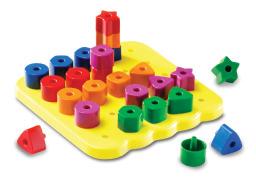 Stacking Shapes Peg Board