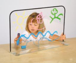 Clear Painting Easel - Self Expression Sensory Toy Clear Painting Easel - Self Expression Sensory Toy