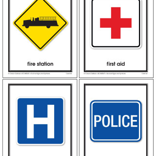 Survival Signs & Symbols Learning Cards