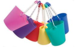Scrunch Bucket X1 - Messy Play Sensory Toy Scrunch Bucket X1 - Messy Play Sensory Toy