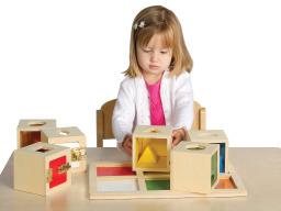 Peekaboo Lock Boxes - Development Sensory Toy