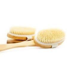 Sisal Spa Brush with removable handle