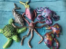 Sand Animals Weighted Sealife Set