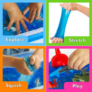 Sensory Slime Bin - Sea Life
