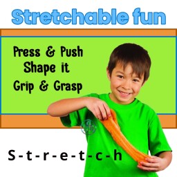 Stretchable Dough - Materials Sensory Toy Stretchable Dough - Materials Sensory Toy