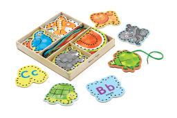 Alphabet Lacing Cards
