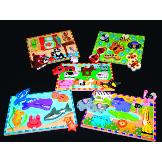 Animal Recognition, Chunky Puzzle Kit