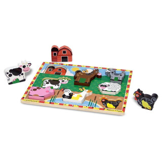 Farm Animals Chunky Puzzle - LIMITED SUPPLY