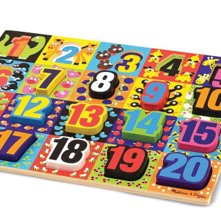 Jumbo Numbers Chunky Puzzle