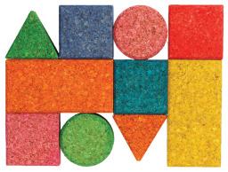 Cork Building Blocks Colourful