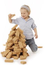 Cork Building Blocks Natural