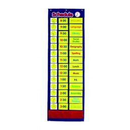 Daily Schedule Pocket Chart