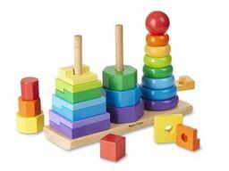 Geometric Shape Stacking Toy