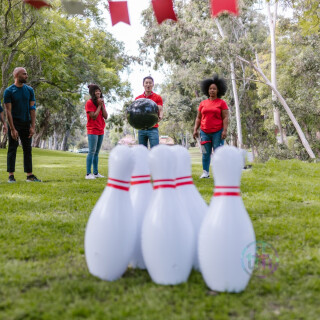Giant Inflatable Bowling Game