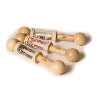 Colour Roller Rattles x3