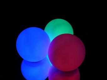 Rainbow Orb 9.5" - Sensory Light Ball