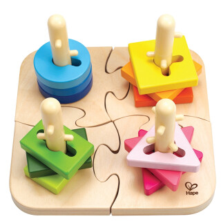 Creative Peg Puzzle - Development Sensory Toy