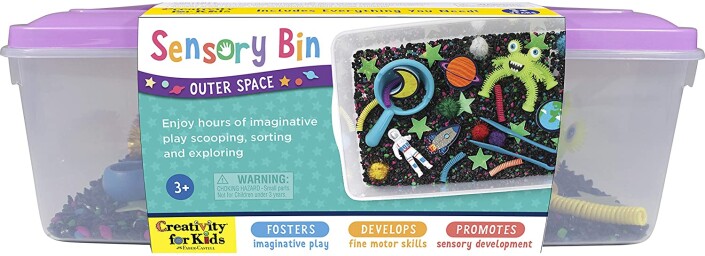 Sensory Bin - Outer Space