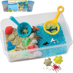 Sensory Bin - Ocean & Sand