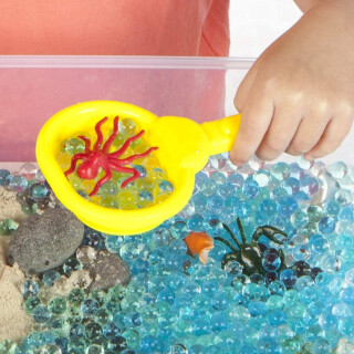 Sensory Bin - Ocean & Sand