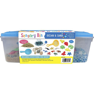 Sensory Bin - Ocean & Sand