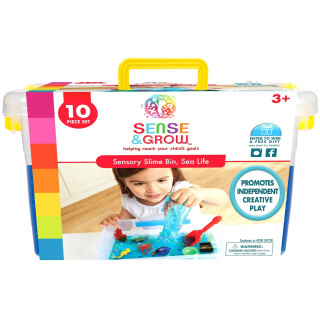 Sensory Slime Bin - Sea Life