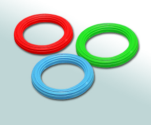 Ribbed Plastic Ring - 15cm Squidgy Sensory Toy