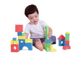 30 Textured Foam Blocks