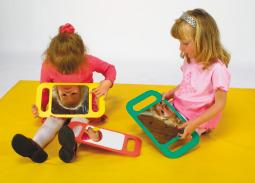 Leybourne Mirror - Red Leybourne Mirror - Red