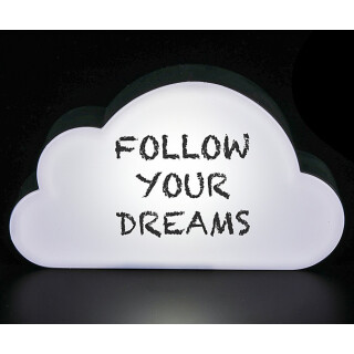 Light-Up Cloud Message Board