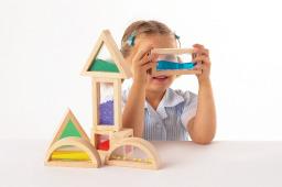 Rainbow Sand Shaker Blocks - Set of 16 Rainbow Sand Shaker Blocks - Set of 16